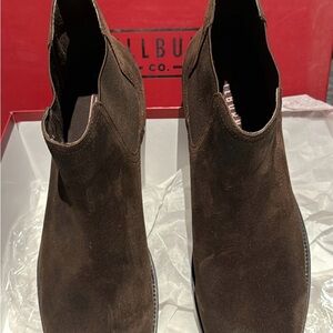 Millburn Brown Suede Ankle Boots size 11 new